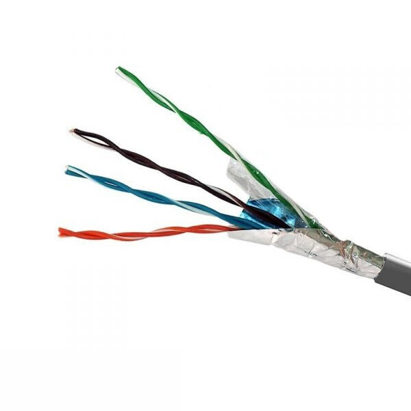 

Кабель FTP 4х2х0,51 Cu серый (внутр. монтаж)