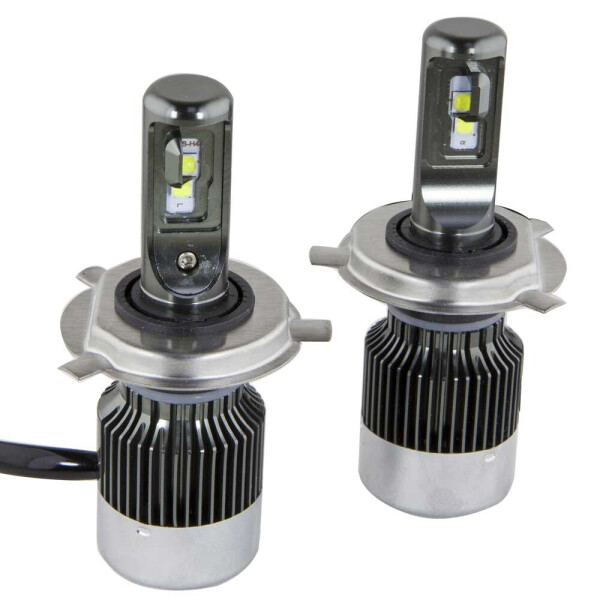 

Светодиодные лампы LED Sho-Me G1.7 H4 6000k 3200Lm 12-24v 30w