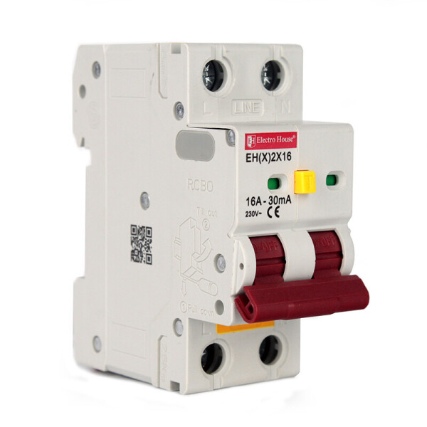 

Стабилизатор напряжения ДИФ Автомат 16А 1P+N 30mA 4,5kA 230-240V IP20
