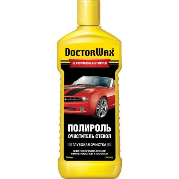 

Полироль-очиститель стекол DoctorWax 300 мл.