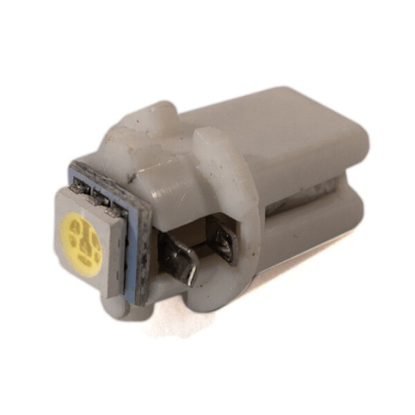 

Светодиодная лампа AllLight T 5 1 диод 12V B8,5d панель приборов 2109 15x19мм WHITE