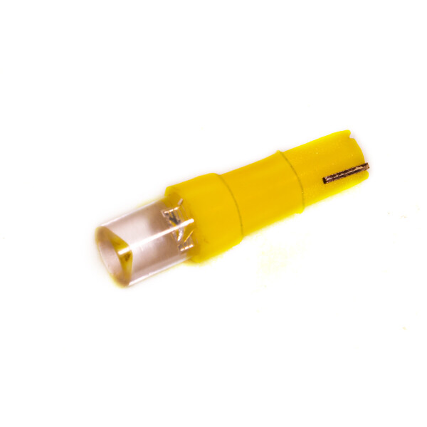 

Светодиодная лампа AllLight T 5 1 диод LED W2x4.6d12V YELLOW