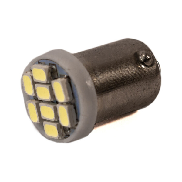 

Светодиодная лампа AllLight T 8.5 8 диодов 3014 BA9S 12V WHITE