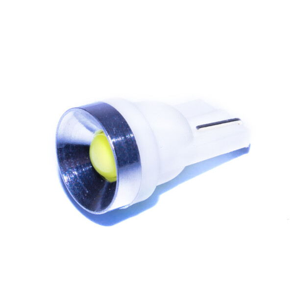 

Светодиодная лампа AllLight T10 1 диод COB 1.5W W2,1x9,5d 12V WHITE