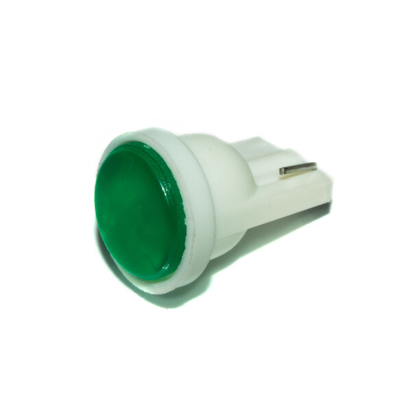 

Светодиодная лампа AllLight T10 1 диод COB W2,1x9,5d 12V GREEN