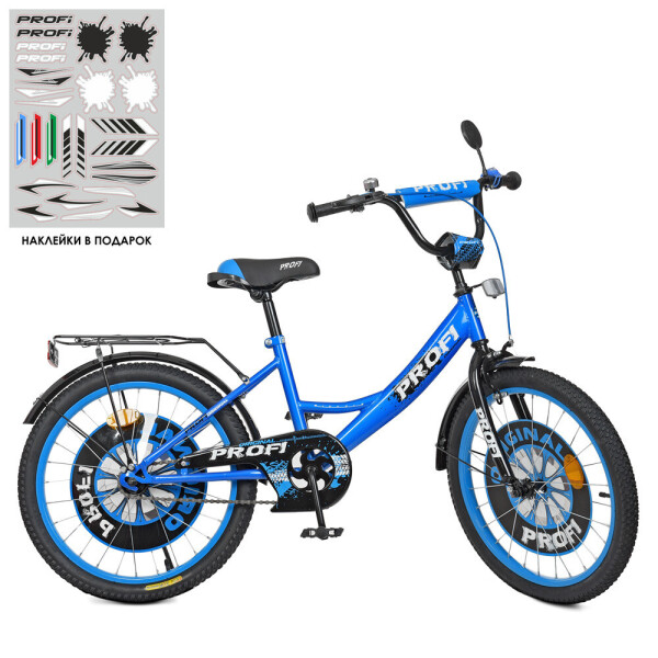 

Велосипед детский PROF1 20д. XD2044 Original boy синий