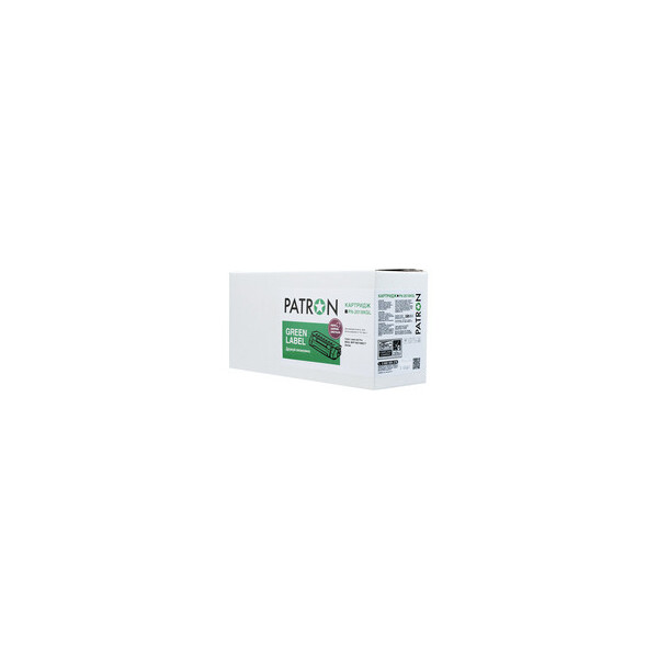 

Картридж HP CLJ CF400X (PN-201XKGL) BLACK PATRON GREEN Label