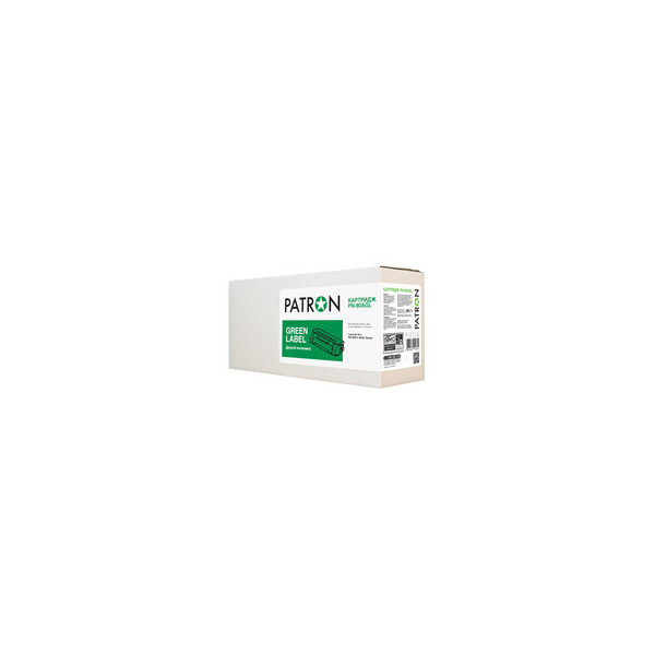

Картридж HP LJ CF280A (PN-80AGL) PATRON GREEN Label
