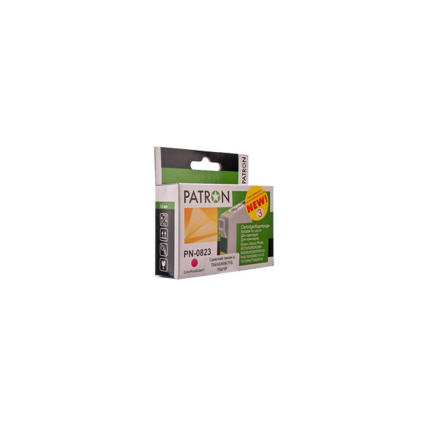 

Картридж EPSON T08134 (PN-0823) (№3) MAGENTA PATRON