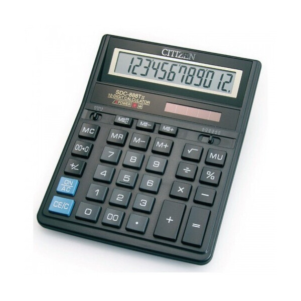

Калькулятор электронный Citizen SDC-888TII