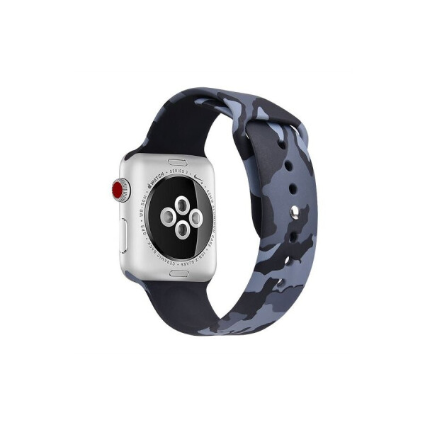 

Ремешок Silicone Band for Apple Watch 42/44mm Сamouflage Gray