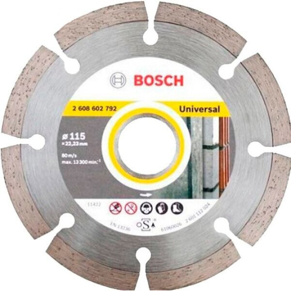 

Алмазный круг Bosch ECO Universal 11522,23 мм, 10 шт (2608615040)