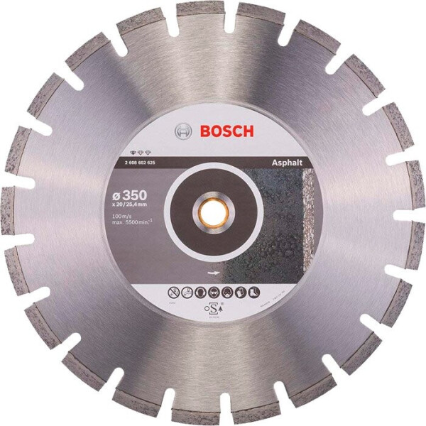 

Алмазный круг Bosch Standart for Asphalt, 35020/25,43,2 мм (2608602625)