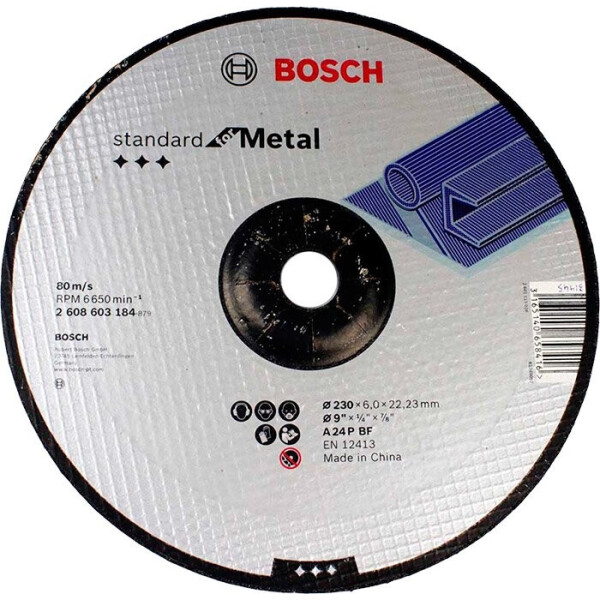 

Круг зачистной Bosch Standard for Metal 2306 мм (2608603184)