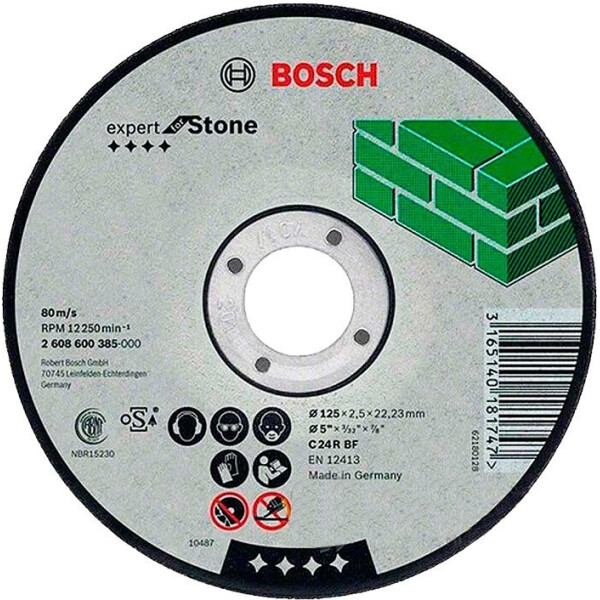 

Круг отрезной Bosch Expert for Stone прямой 1252,5 мм (2608600385)