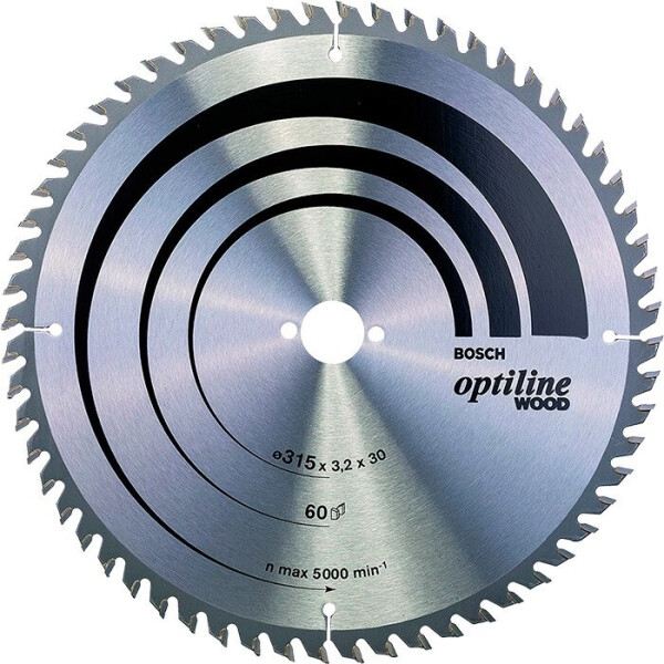 

Пильный диск Bosch Optiline Wood 3153,230 мм, 60 GW (2608640651)