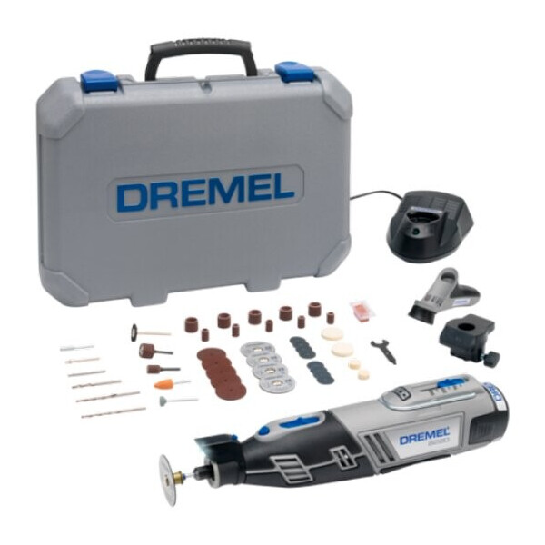 

Гравер Dremel 8220 + чемодан + 2 приспособления + 45 насадок (F0138220JJ)