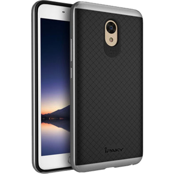 

-накладка Ipaky TPU+PC Meizu M5 Note Black/Grey