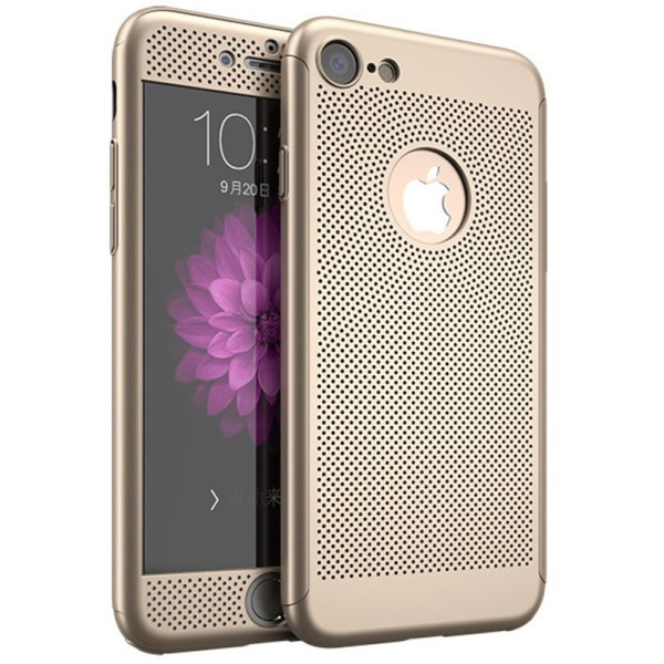 

-накладка Ipaky 360 Mesh PC Heat Dissipation cover case 3 in 1 iPhone 6/6S Gold