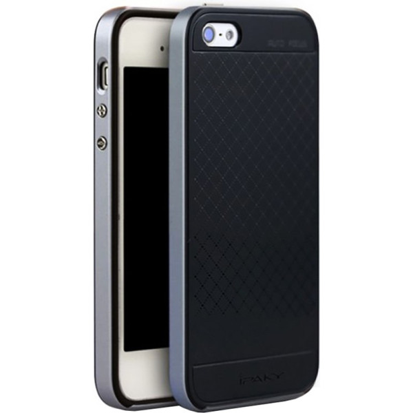 

-накладка Ipaky Slim Anti-fingerprint TPU Case iPhone SE/5/5s Black