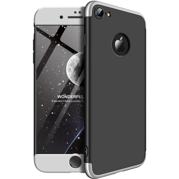 

-накладка GKK 3 in 1 Hard PC Case Apple iPhone 7/8 Silver/Black