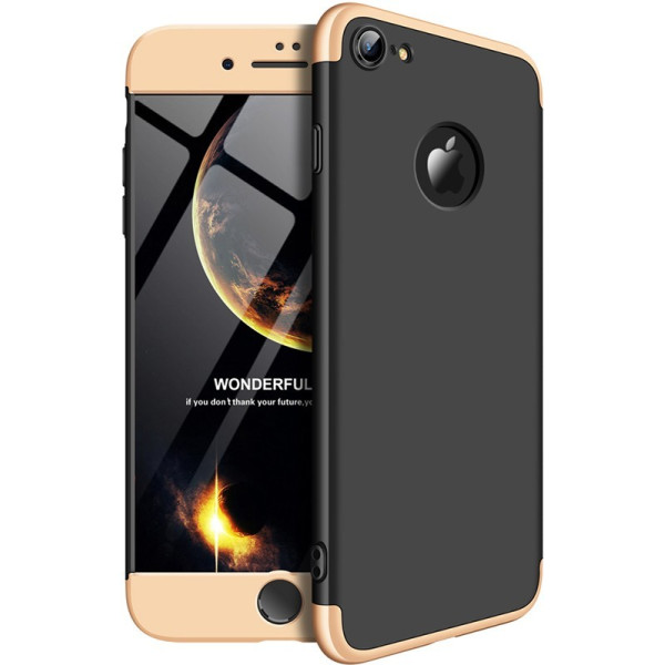 

-накладка GKK 3 in 1 Hard PC Case Apple iPhone 7/8 Gold/Black