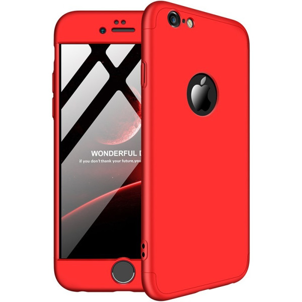 

-накладка GKK 3 in 1 Hard PC Case Apple iPhone 6/6s Red