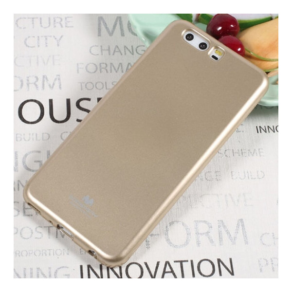 

TPU чехол Mercury Jelly Color series для Huawei P10 Plus Золотой (58646)