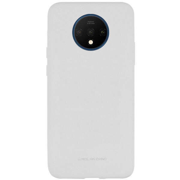 

TPU чехол Molan Cano Smooth для OnePlus 7T Серый (121277)