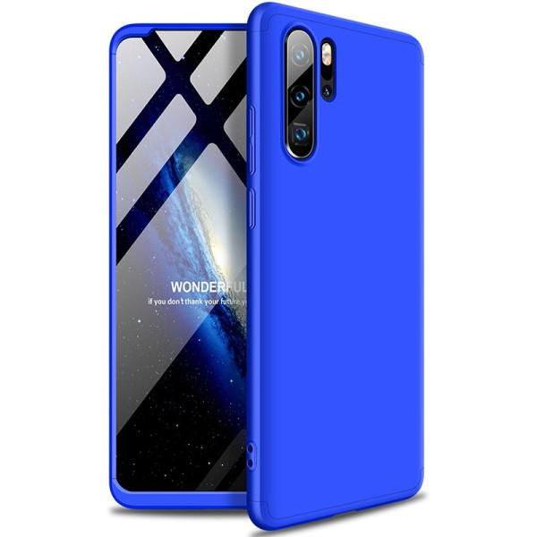 

-накладка GKK 3 in 1 Hard PC Case Huawei P30 Pro Blue