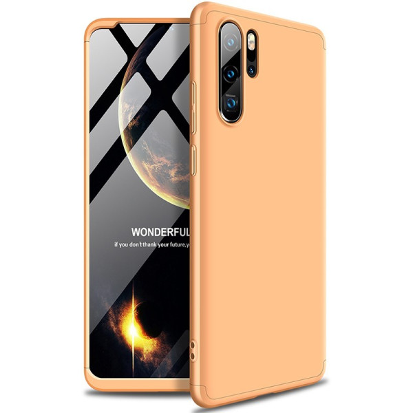 

-накладка GKK 3 in 1 Hard PC Case Huawei P30 Pro Gold