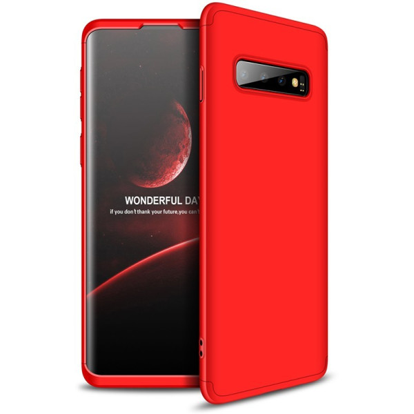 

-накладка GKK 3 in 1 Hard PC Case Samsung Galaxy S10 Red