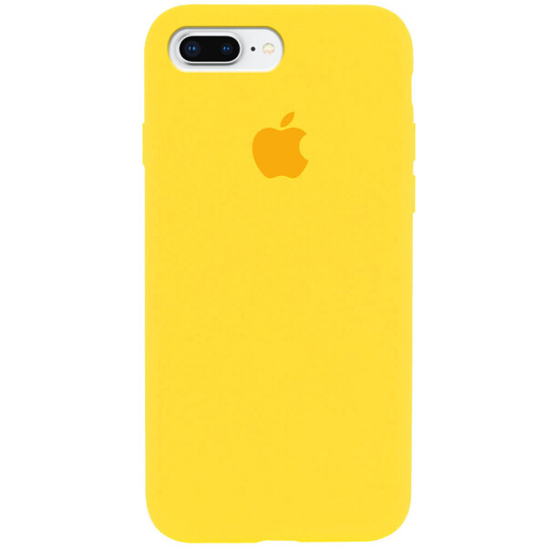 

Чехол Silicone Case Full Protective (AA) для Apple iPhone 7 plus (5.5'') Желтый / Canary Yellow (130980)