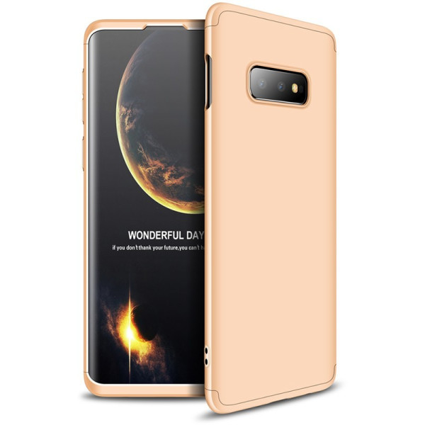 

-накладка GKK 3 in 1 Hard PC Case Samsung Galaxy S10e Gold
