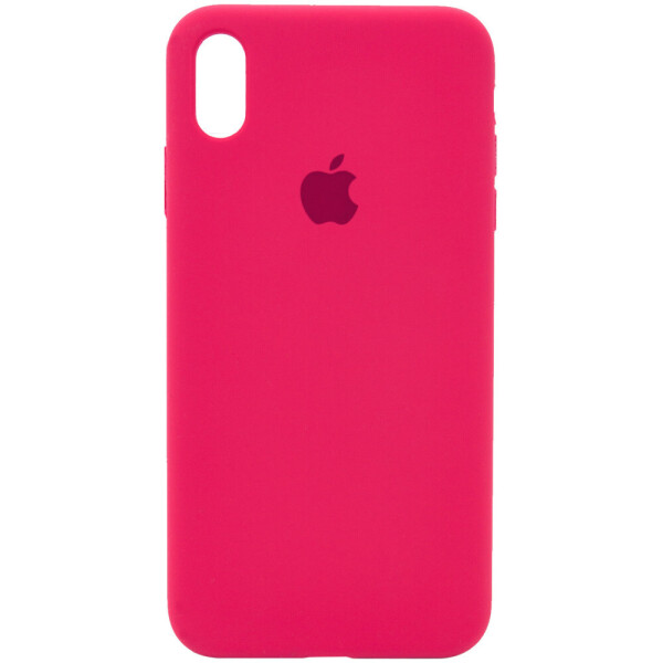 

Чехол Silicone Case Full Protective (AA) для Apple iPhone XS (5.8") Розовый / Hot Pink (132505)