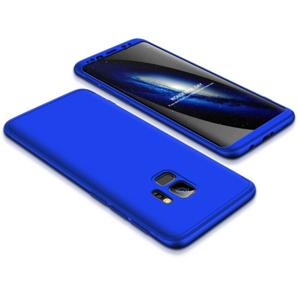 

-накладка GKK 3 in 1 Hard PC Case Samsung Galaxy S9 Blue