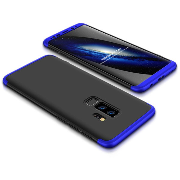 

-накладка GKK 3 in 1 Hard PC Case Samsung Galaxy S9+ Blue/Black