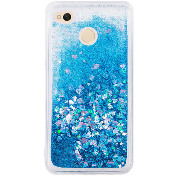 

TPU чехол Liquid hearts для Xiaomi Redmi 4X Бирюзовый (82556)