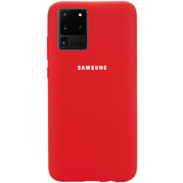 

Чехол Silicone Cover Full Protective (AA) для Samsung Galaxy S20 Ultra Красный / Dark Red (128556)