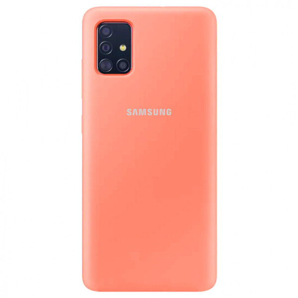

Чехол Silicone Cover Full Protective (AA) для Samsung Galaxy A51 Персиковый / Peach (122813)