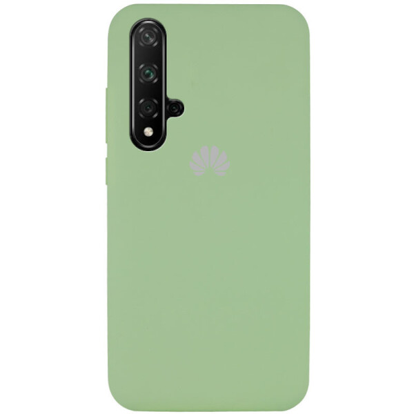 

Чехол Silicone Cover Full Protective (AA) для Huawei Nova 5T Мятный / Mint (69131288)