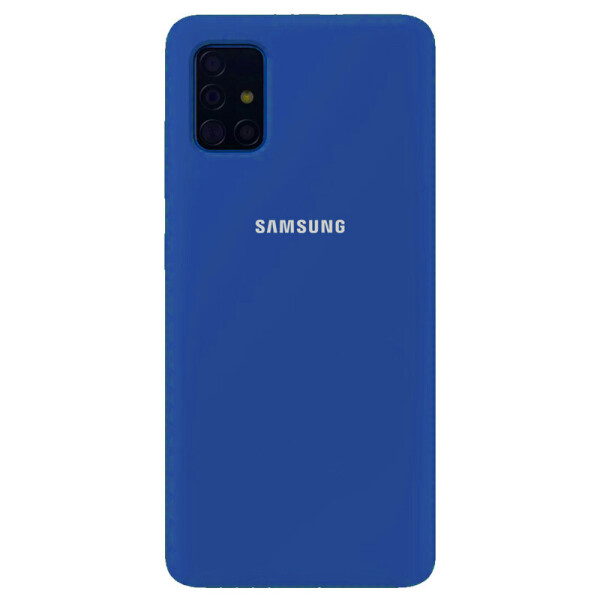 

Чехол Silicone Cover Full Protective (AA) для Samsung Galaxy A51 Синий / Blue (122822)