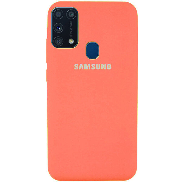 

Чехол Silicone Cover Full Protective (AA) для Samsung Galaxy M31 Оранжевый / Flash Coral (133903)
