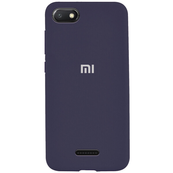 

Чехол Silicone Cover Full Protective (AA) для Xiaomi Redmi 6 Синий / Midnight Blue (129705)