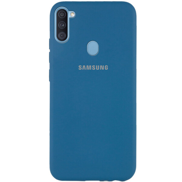 

Чехол Silicone Cover Full Protective (A) для Samsung Galaxy A11 Синий / Cobalt (131960)