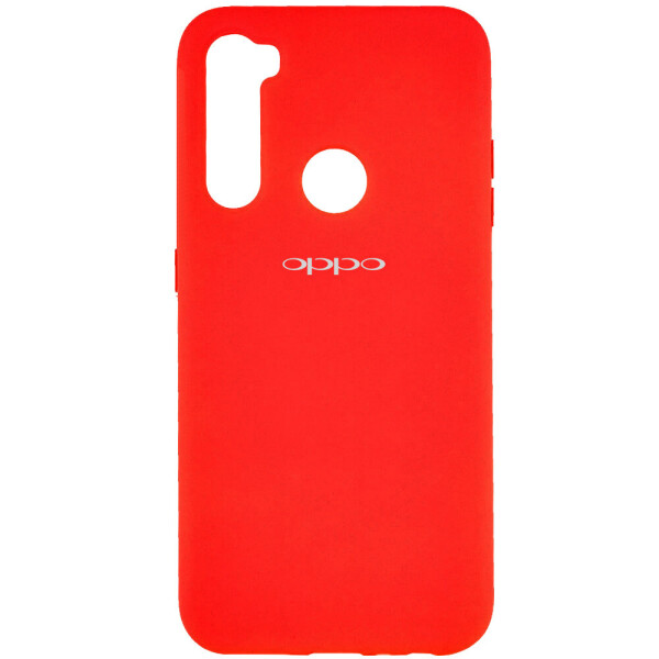 

Чехол Silicone Cover Full Protective (A) для OPPO Realme C3 Красный / Red (131921)