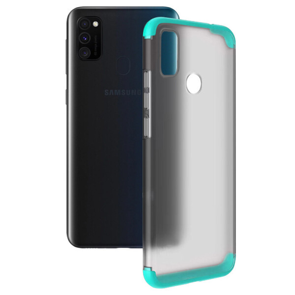 

Матовая PC накладка GKK LikGus 360 градусов для Samsung Galaxy M21 Бирюзовый (80117144)