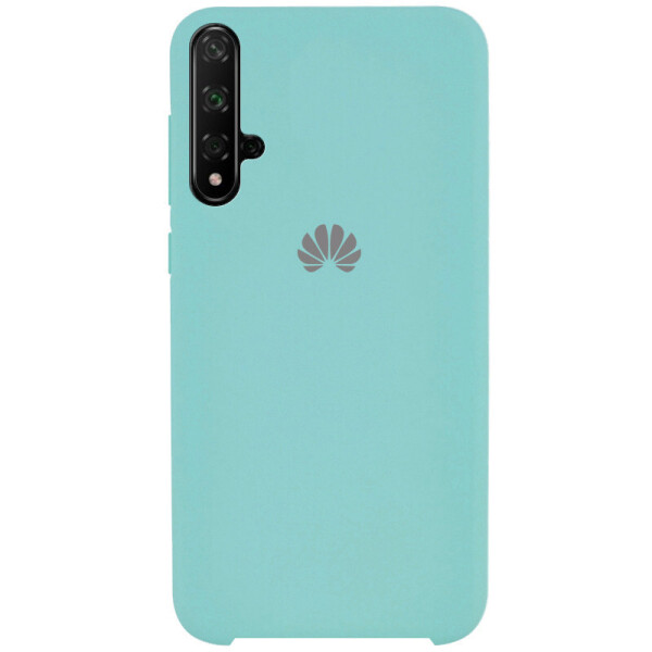 

Чехол Silicone Cover (AA) для Huawei Nova 5T Бирюзовый / Ice Blue (69130245)