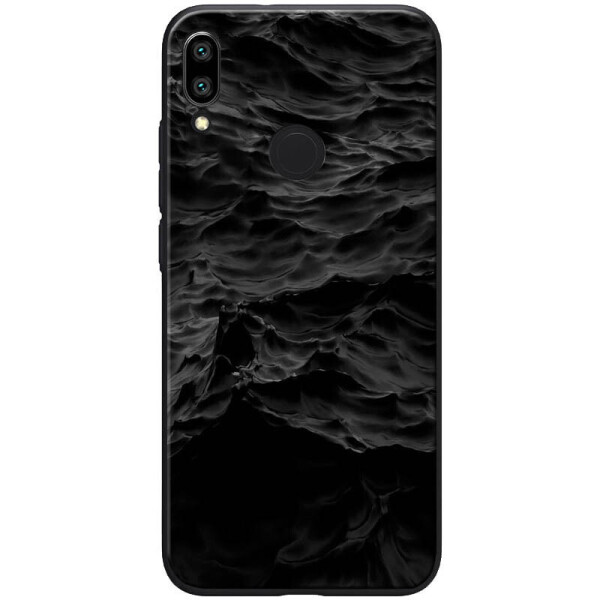 

TPU+Glass чехол ForFun для Xiaomi Redmi Note 7 Pro Море / Черный (72109892)
