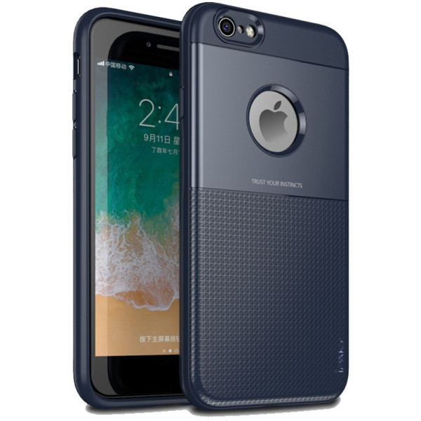 

-накладка Ipaky Shield Series/Elegant Grid Design TPU Hybrid Case Apple iPhone 6/6s Blue
